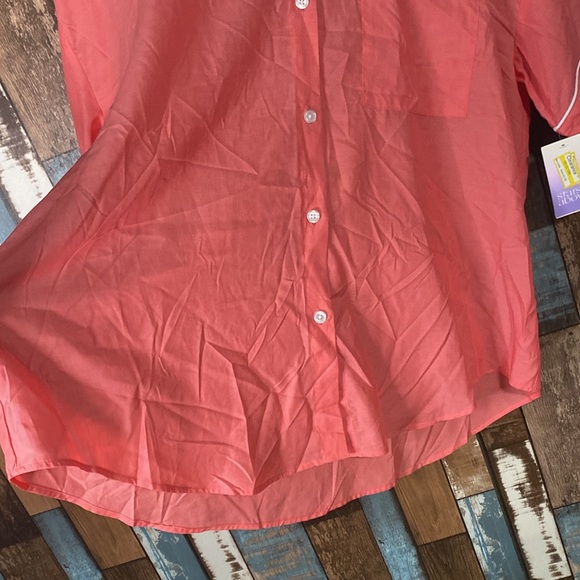 Stars above Lyocell button down pj top - Picture 4 of 16